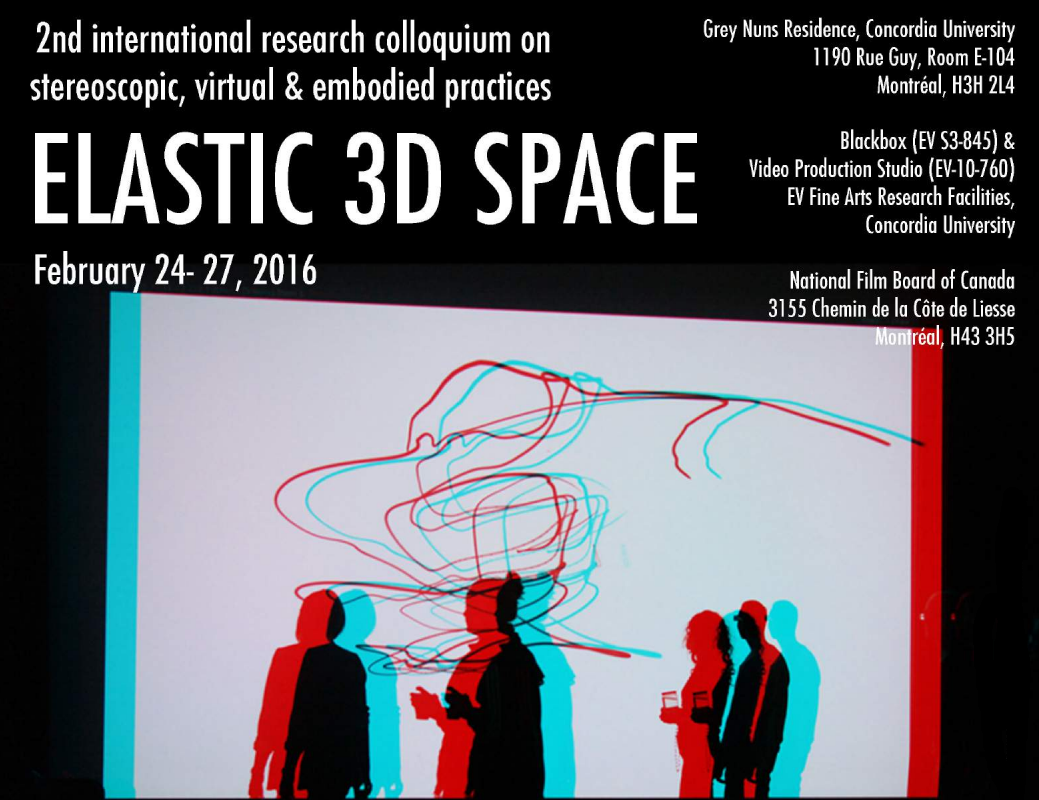 Join us at the 2nd International Colloquium on Stereoscopic, Virtual & Embodied Practices